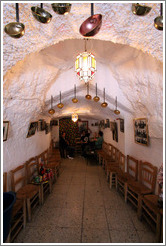 Interior of Cueva la Z?ara (Z?ara Cave), a cave house/bar.  Camino del Sacromonte.