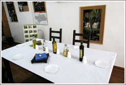 Olive oil tasting.  Nig?elas, Granada province.