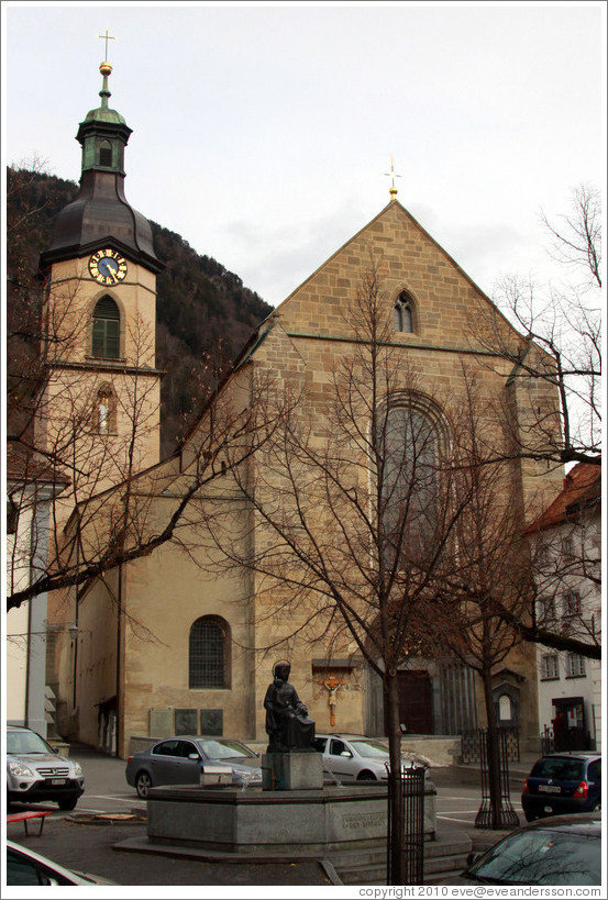 Kathedrale, Old Town, Chur.