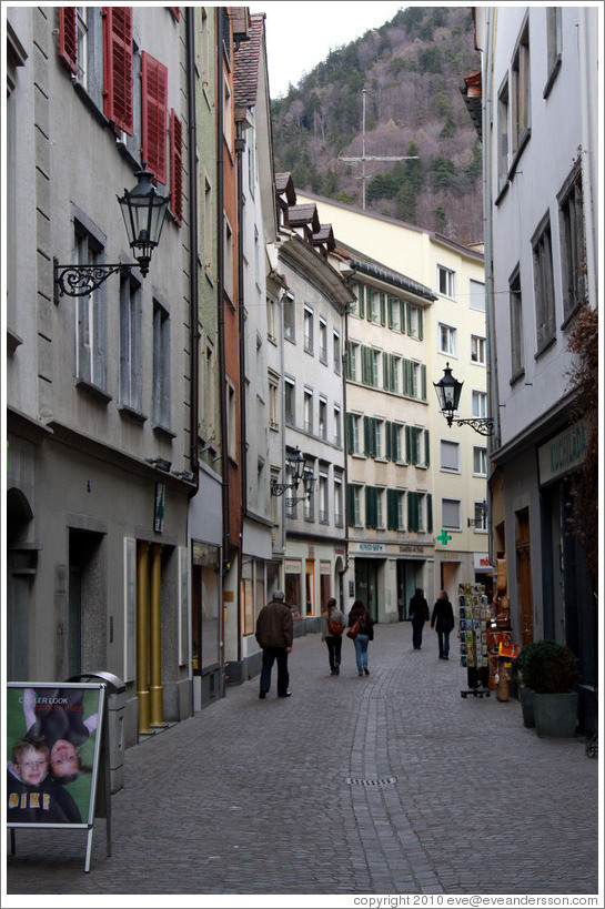 Obere Gasse, Old Town, Chur.