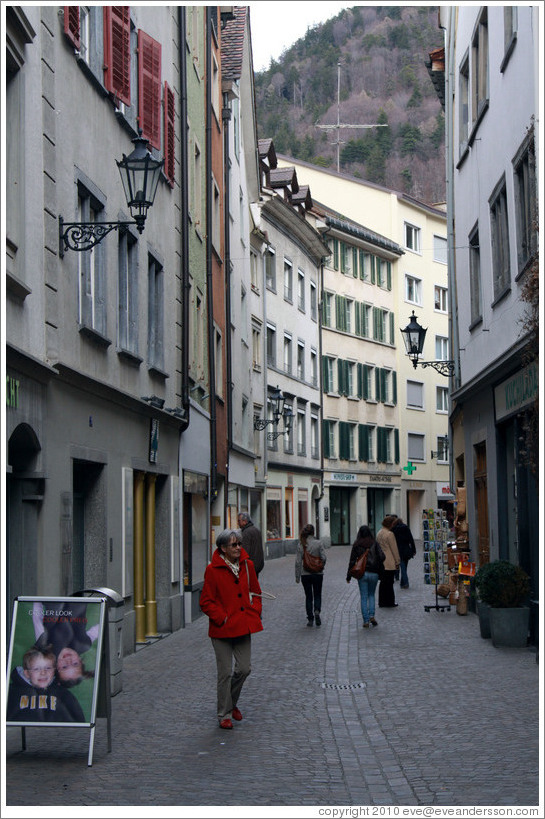 Obere Gasse, Old Town, Chur.