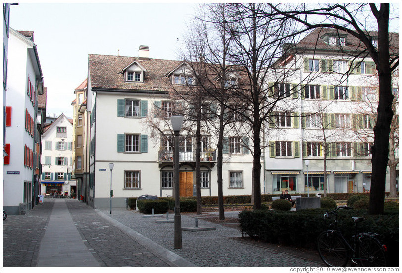 Regierungsplatz, Old Town, Chur.