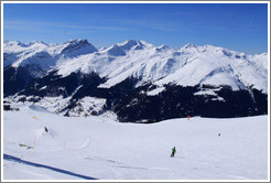 Jakobshorn, a skiing region of the Davos Klosters Mountains.