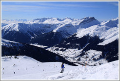 Jakobshorn, a skiing region of the Davos Klosters Mountains.