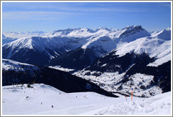 Jakobshorn, a skiing region of the Davos Klosters Mountains.