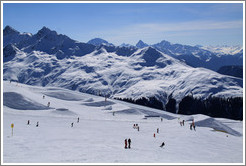 Jakobshorn, a skiing region of the Davos Klosters Mountains.