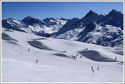 Jakobshorn, a skiing region of the Davos Klosters Mountains.