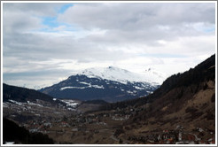 View from the Julier Pass.