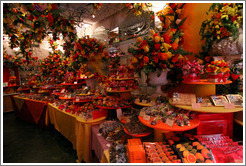 Teuscher chocolate shop on Bahnhofstrasse.  Altstadt (Old Town).