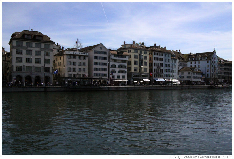 Limmatquai.  Altstadt (Old Town).