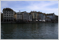 Limmatquai.  Altstadt (Old Town).