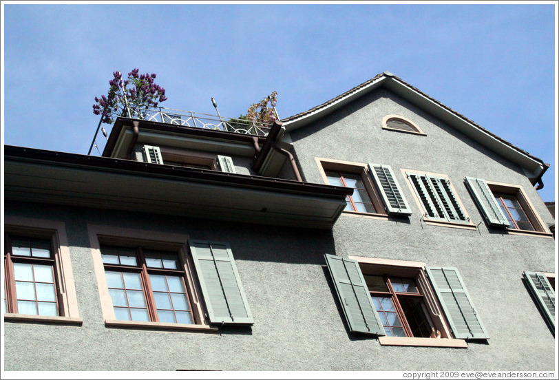 Feet in a window on a sunny day.  Altstadt (Old Town).