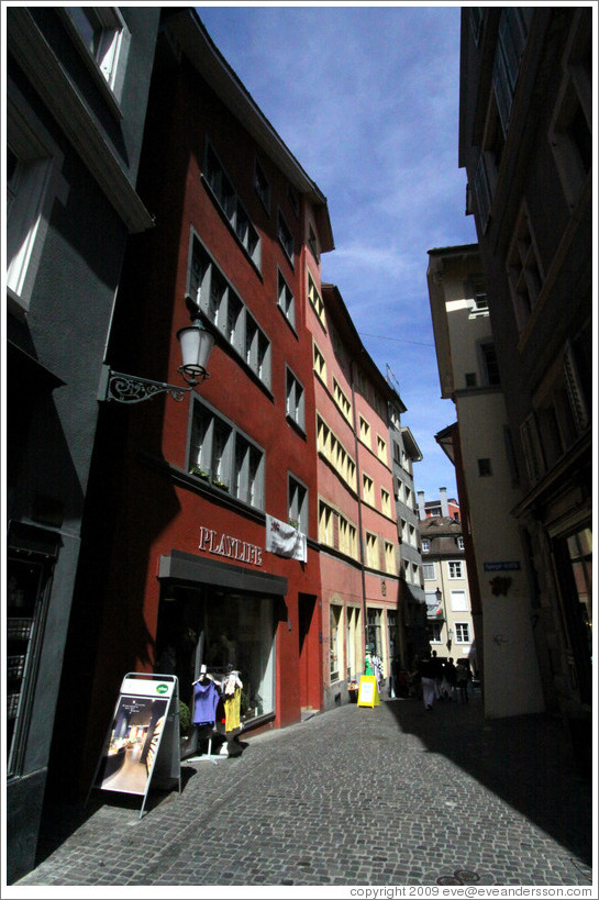 M?nstergasse.  Altstadt (Old Town).