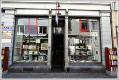 Rita H. Schnellmann, Altstadt-Antiquariat (used book store).  Altstadt (Old Town).