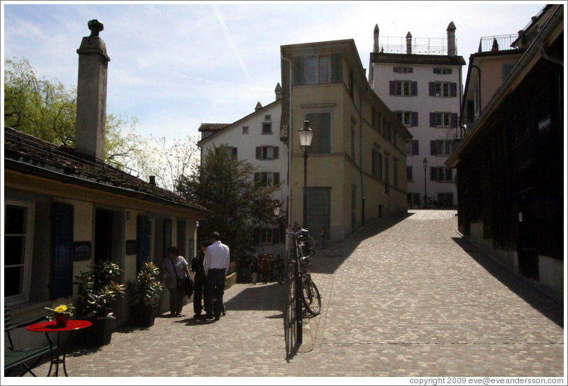 Wohllebgasse.  Altstadt (Old Town).