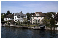 Houses on Z?richsee (Lake Z?rich).