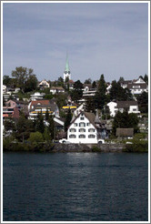 Waterfront at Zollikon.  Z?richsee (Lake Z?rich).