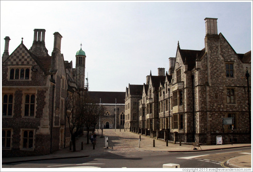 Great Hall and other buildings.