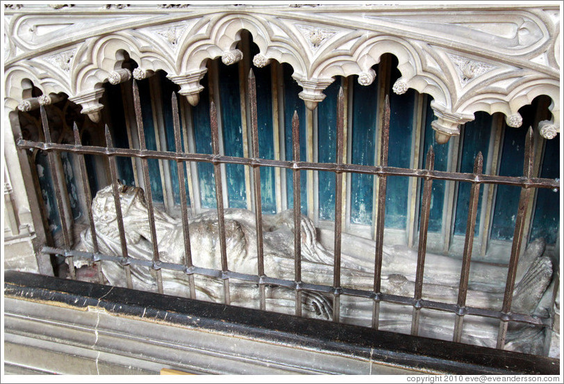 Bishop Fox's Chantry Chapel, Winchester Cathedral.