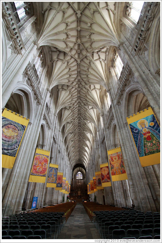 Nave, Winchester Cathedral.