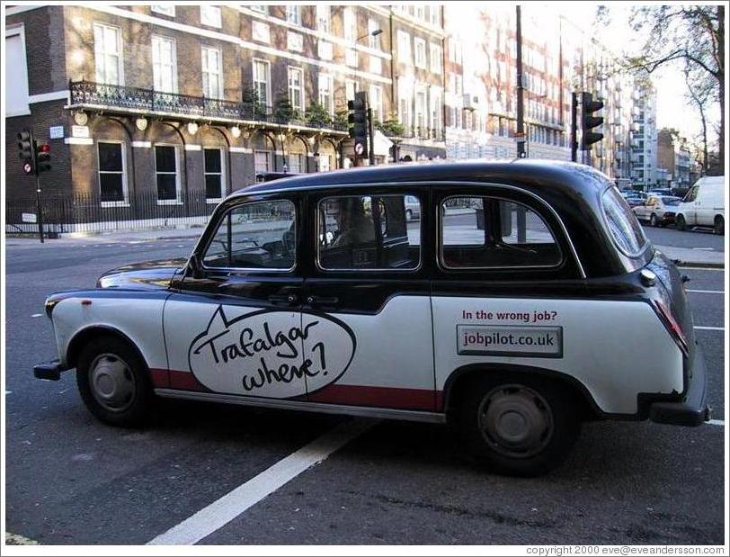 Funny taxi.