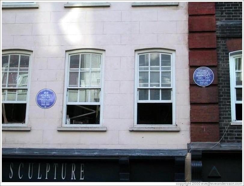 Jimi Hendrix and George Frederic Handel have something in common: they lived in adjacent apartment buildings in London.