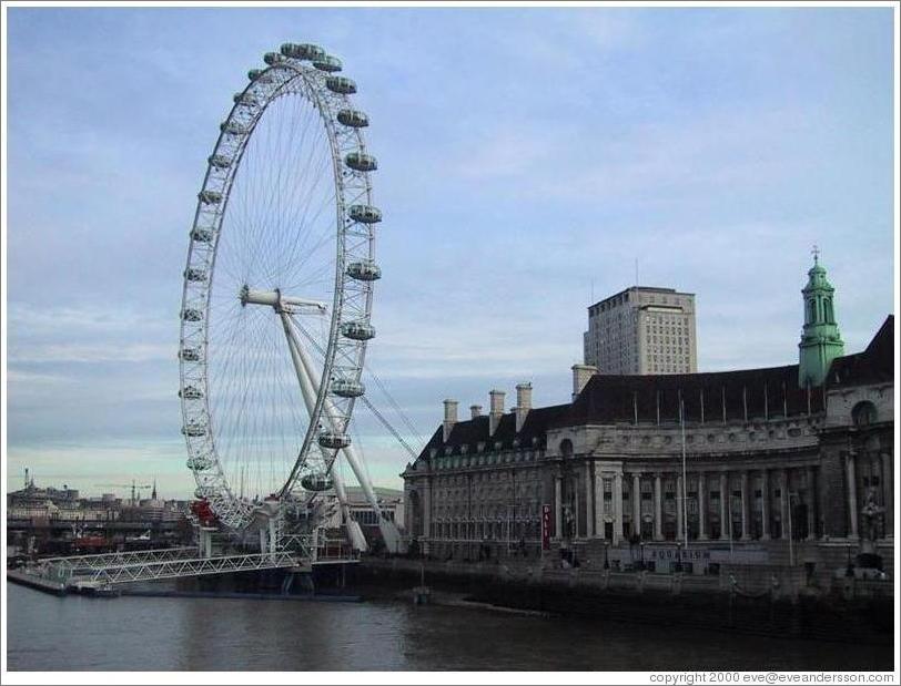 London Eye.