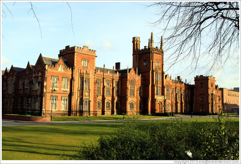 Lanyon Building, Queen's University.