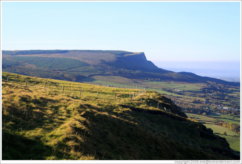 Binevenagh mountain.