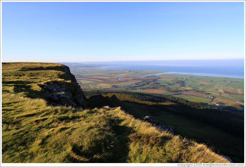 View from Binevenagh mountain.