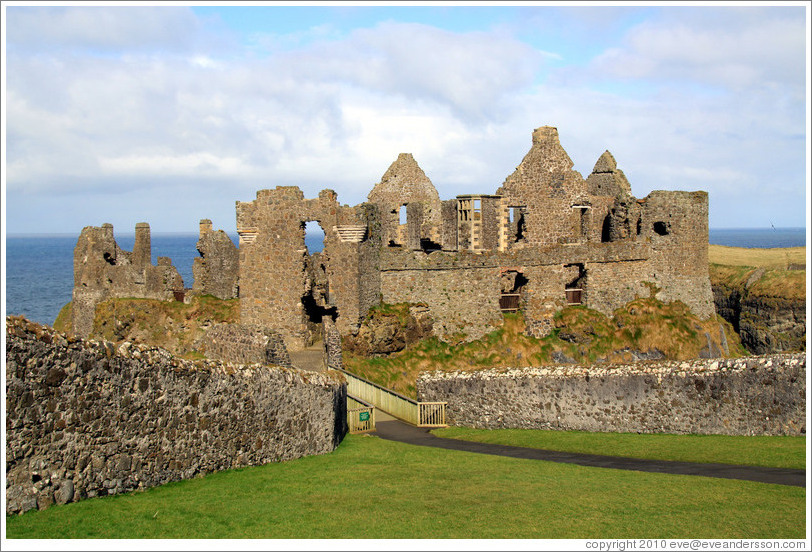 Dunluce Castle.