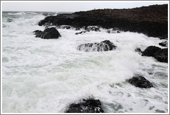 Rough waters, Giant's Causeway.