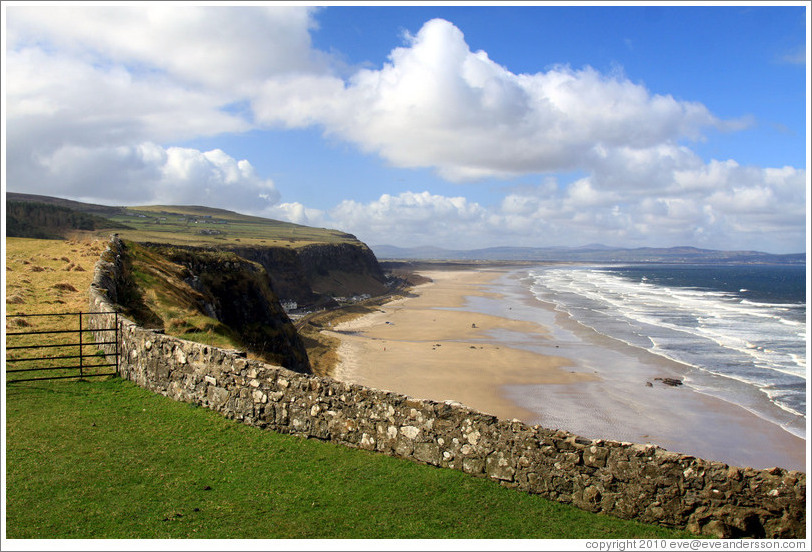 View from the Mussenden Temple.