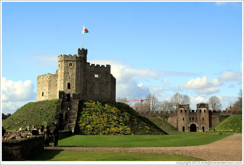 Keep, Cardiff Castle.
