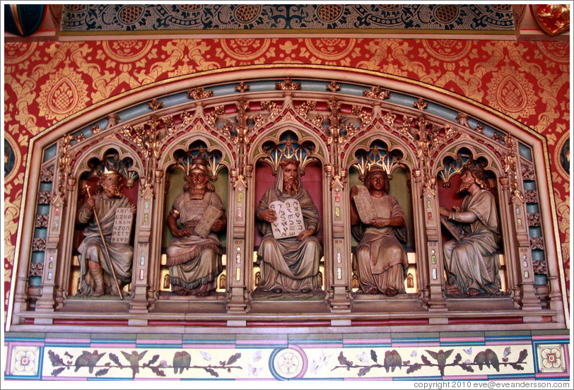 Library, Cardiff Castle.