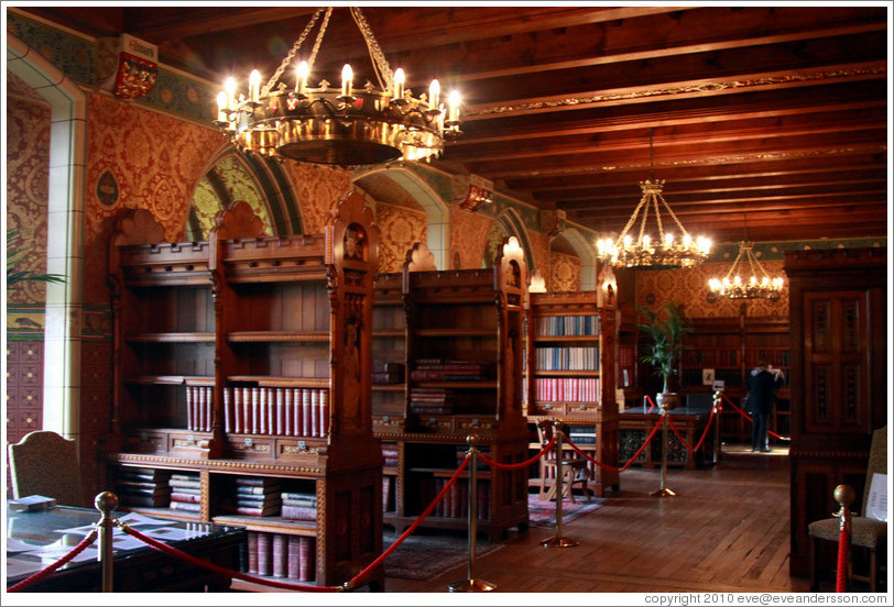 Library, Cardiff Castle.