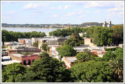 View of Barrio Hist?o (Old Town) from Lighthouse.