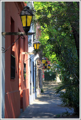 Houses lining Plaza Mayor 25 de Mayo, Barrio Hist?o (Old Town).