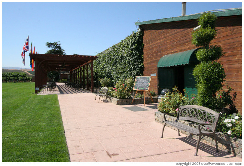 Tasting room.  Concannon Vineyard.