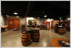 Tasting room.  The Stephen Kent Winery.