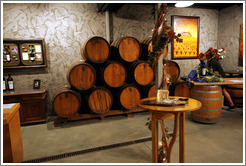 Tasting room.  The Stephen Kent Winery.