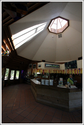 Tasting room.  Greenwood Ridge Vineyards.