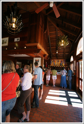 Tasting room.  Navarro Vineyards.