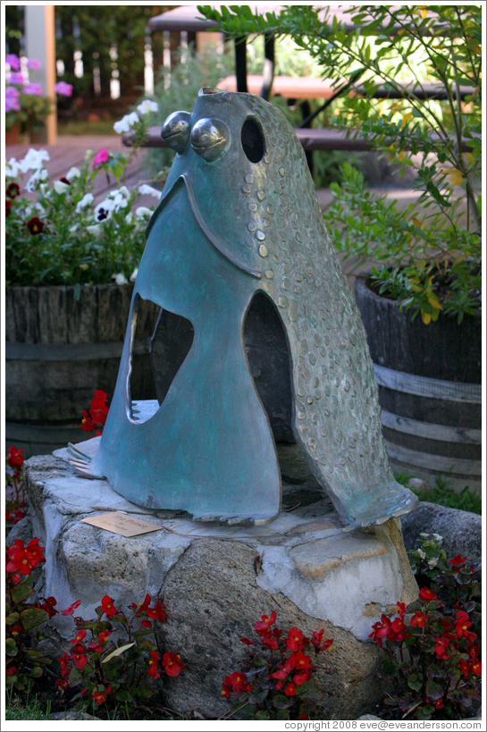 Sculpture by Toby Heller.  Heller Estate.