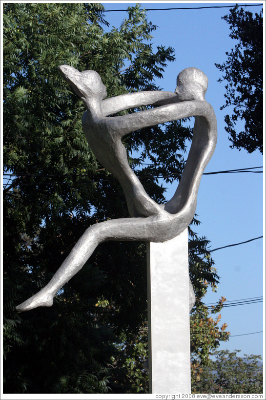Sculpture by Toby Heller.  Heller Estate.