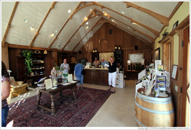 Joullian Vineyards Carmel Valley Village Tasting Room.