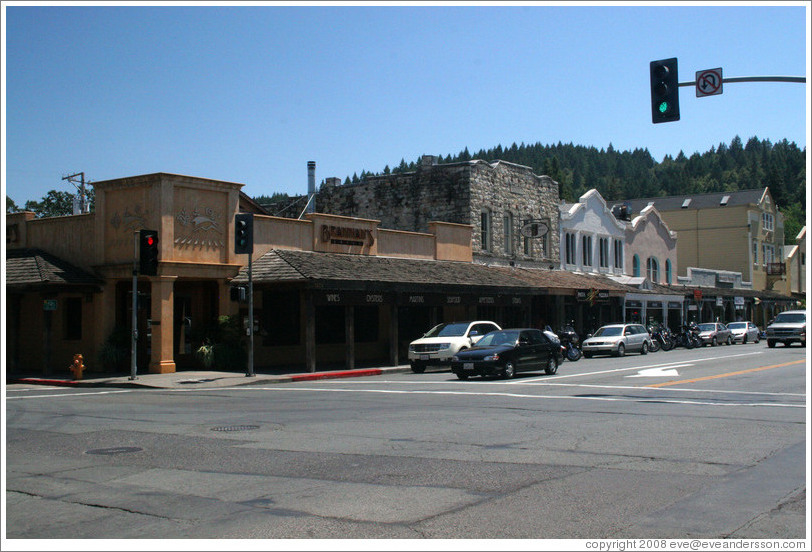 Buildings on Lincoln Ave.