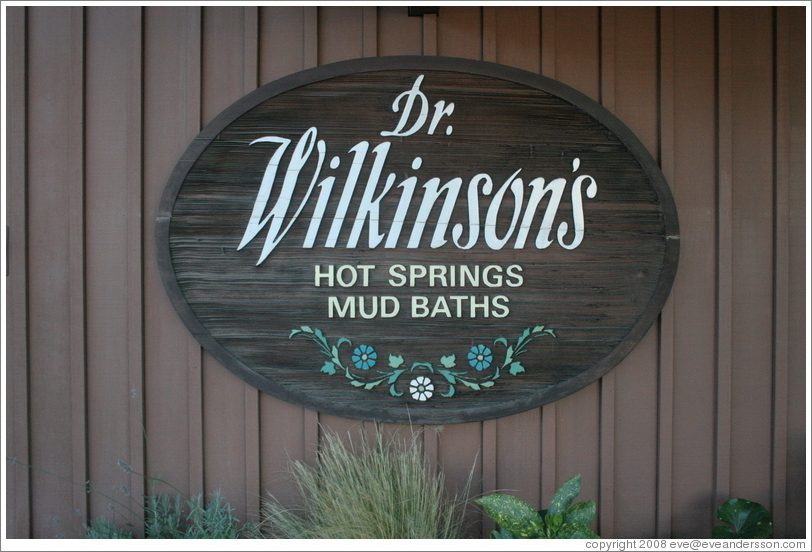 Dr. Wilkinson's Hot Springs and Mud Baths.
