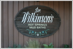 Dr. Wilkinson's Hot Springs and Mud Baths.