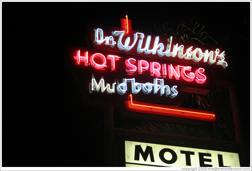 Dr. Wilkinson's Hot Springs and Mud Baths.